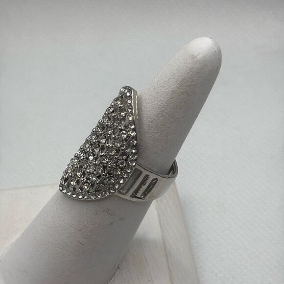 Brand New!! Size 6 1/4 Brand New!! Vintage look knuckle shield ring with zircon - Picture 2 of 3